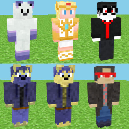 Example minecraft skins